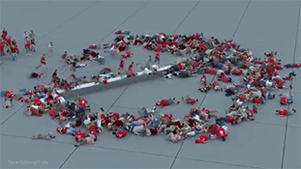 sizvideos:Crowd dynamics testVideo - Via Siz iOS app