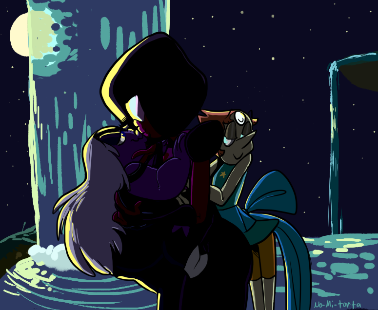 no-mi-torta:  did somebody say polygems? moonlight makeout. if you can’t se what’s