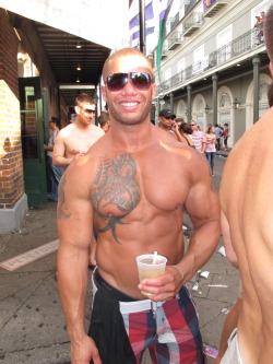 wehonights:  XXX pornstar Matthew Rush hanging on the streets of New Orleans 