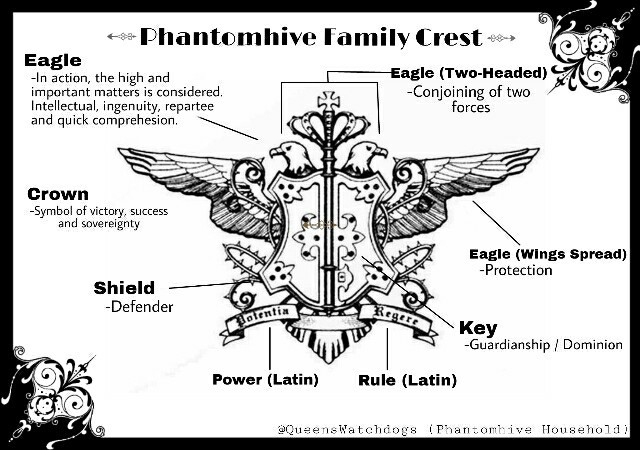 Black Butler Phantomhive Family Crest Beanie ~ Officially Licensed ~ BRAND NEW