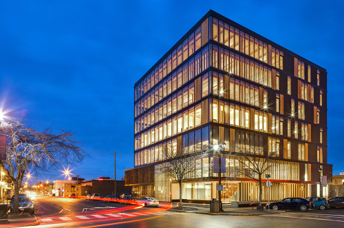 archatlas: Timber SkyscrapersThe Wood Innovation and Design Centre (WIDC) by Michael Green Architect