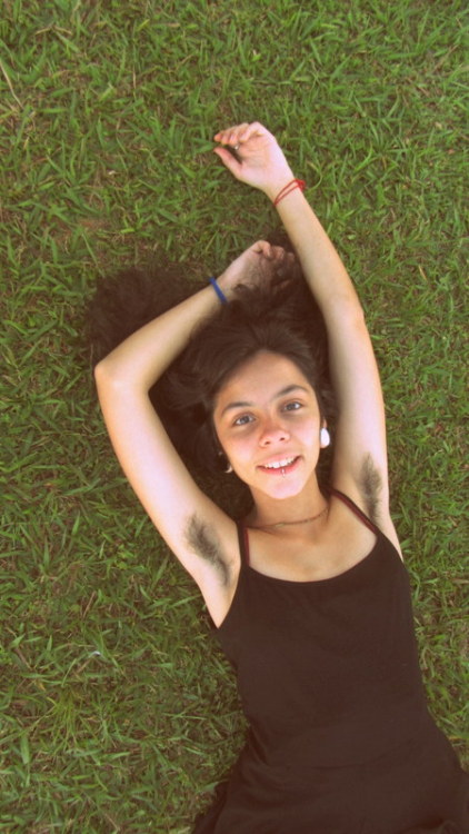 insanidadescotidianas: Body hair, I don’t care ! I reblogged your photo on www.dont-shave.com