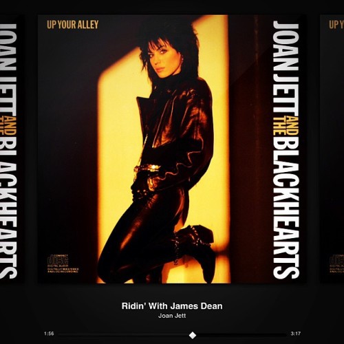 Absolutely love this song :) #joanjett #femalerocklegend #lovehersomuch