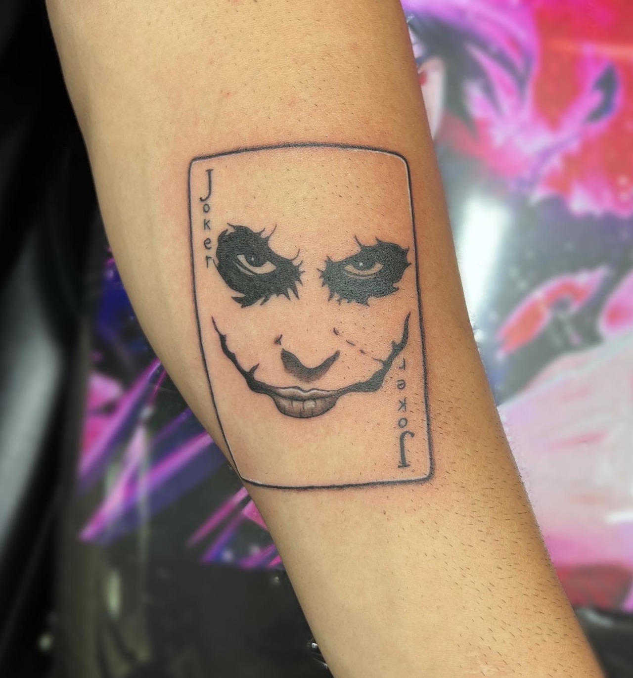 Small Joker Tattoo  Best Tattoo Ideas  Small tattoos Joker tattoo  design Joker face tattoo