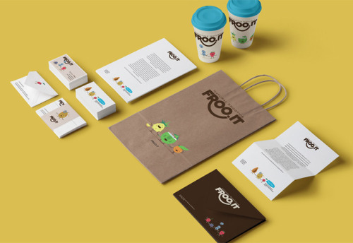 Cutest smoothie brand designed by Sweety Brand Studio