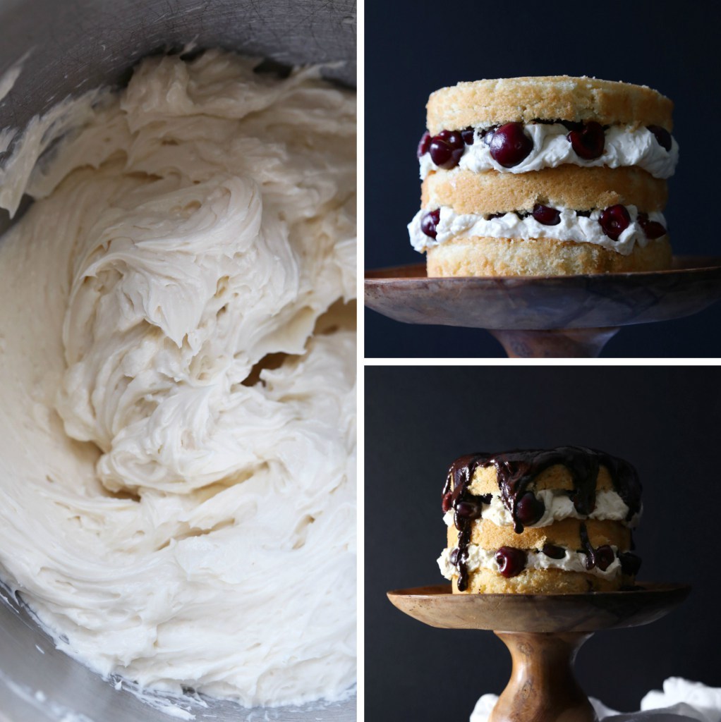 sweetoothgirl:    WHITE FOREST CAKE  