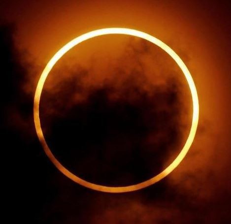 thisismyplacetobe:A ‘Ring of Fire’ solar eclipse is a rare phenomenon that occurs