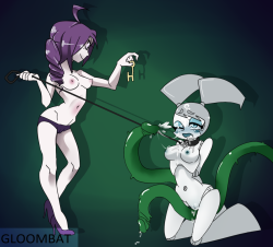z0nesama:  gloombat:JennyXZone  This may as well be canon.I love it!