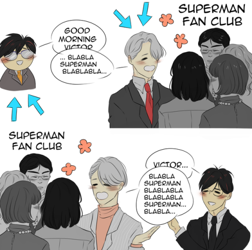 Sex bubulle-sama:Victuuri Superman AU part 2 pictures