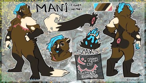 Meet Mani! He’s my newest #fursona !!! #furry #furryart #furryfandom #sonasaturday #ocarthttps://w