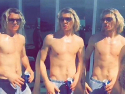 Ross Lynch, Shirtless Pix!