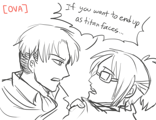 nadenwolf:Aaaaa I did it! bless this SnK actor auI FUcKIN LOVE THIS AU,bye