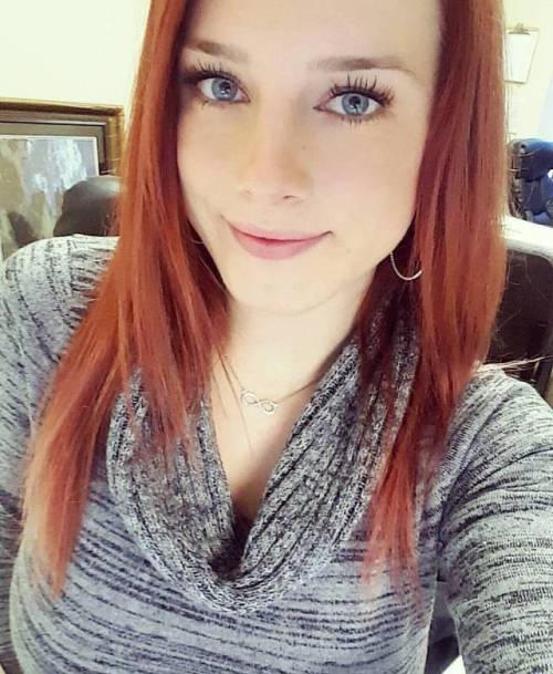 @tay.michele@beauty_hairzz#redheads #ginger #ruiva #blueeyes