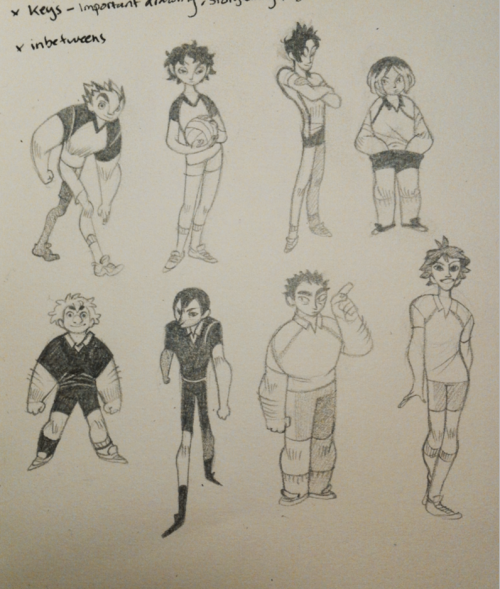 Aaand tiny body type lineup, i never grow tired if those.