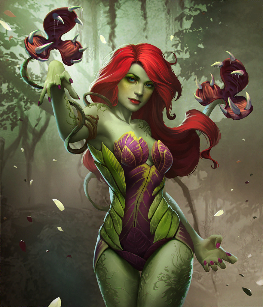 vaeternus-arquivos:Hera Venenosa - Injustice 2 Mobile