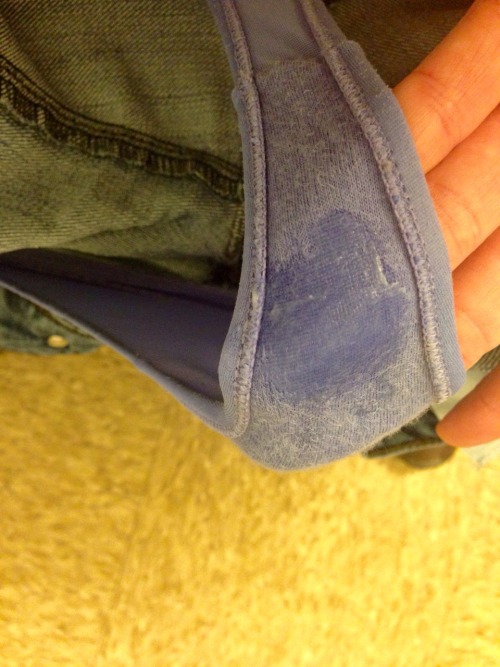 jellybeanphalange:  So fucking horny at work that I pulled down my panties, and started dripping creamy goodness out of my juicy pussy! Mmmmmm Lap it up!!!!! 
