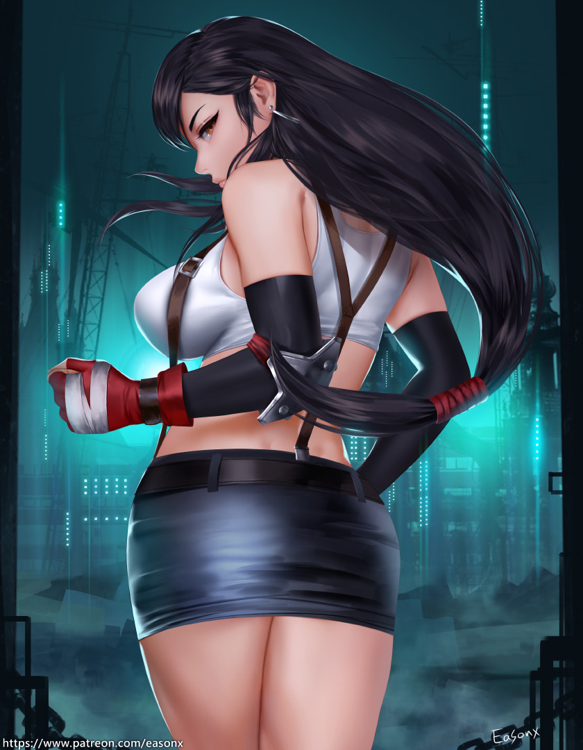 easonxxxxxx: Tifa  support me on Patreon follow me on ： PIXIVDeviantART ArtStationTwitterGumroad
