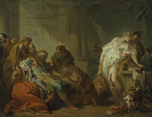 Death of MeleagerFrançois Boucher (France; 1703–1770)ca. 1727Oil on canvas Los Angeles County Museum