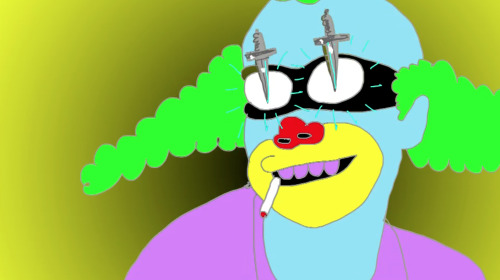 bartkira:  Some screengrabs from Lisa Ramsey’s incredible Bartkira-inspired music video for Girl Talk and A$AP Ferg.  