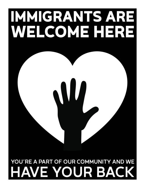 amy-reblogs:I made these in response to hate crimes in my community. They are full size and free to 