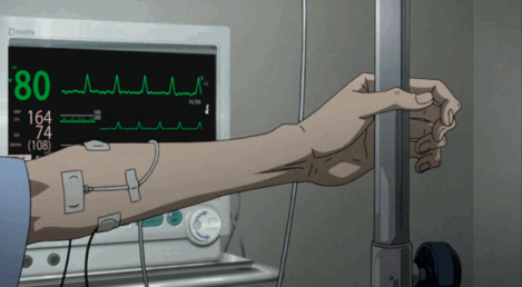 yipyipmotherfuckers:  -Kirito waking up from SAO-