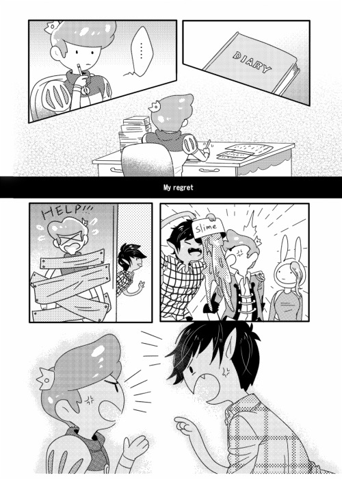 Short gumlee comics drawn in 2018 Sorry, it’s Chinese ^^b