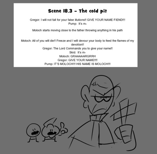 An Unused Script For Spooky Month 6: Hollow Sorrows, Showing A Scene That Was Scrapped To 'keep The Tension'
