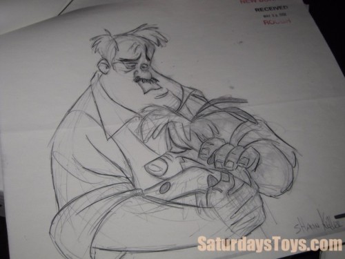 I figure I should post something neat after a post askin’ for something.Bonkers concept drawin