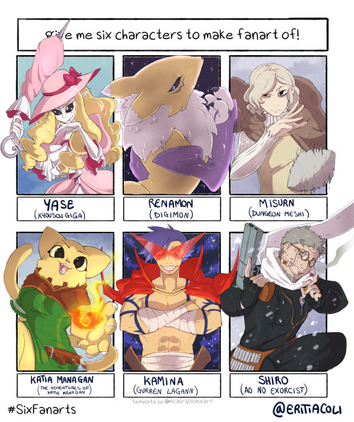 Here it is! There were some characters suggested I didn’t know, so I hope I got them right! (I can’t
