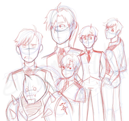 Finally Finished!! Rough Sketches Of Da Phonse!!!