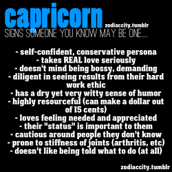 zodiaccity:  Signs someone you know may be