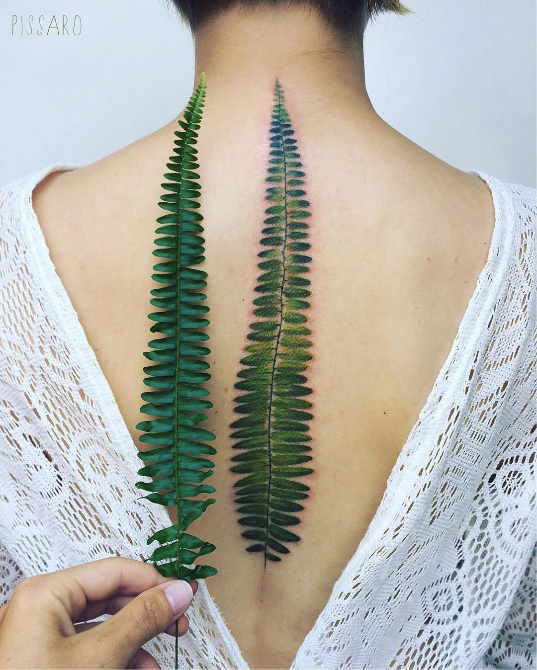 itscolossal:  Delicate Botanical Tattoos by Pis Saro