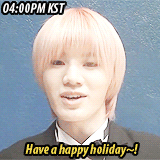 infinite and tasty wishing you a happy new year c:  