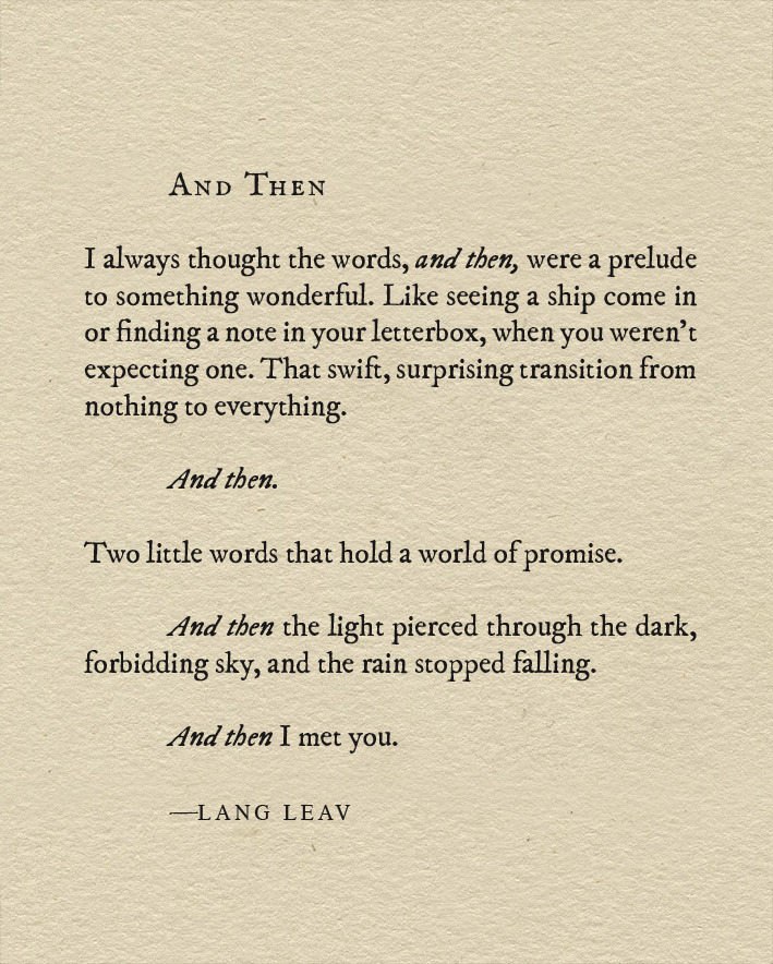 langleav:  New piece! Hope you like it! xo Lang …………….My new book Lullabies