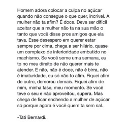 Siim , nois merecemos mas liberdade somos nois q escolhemos pq somos as mulheres !