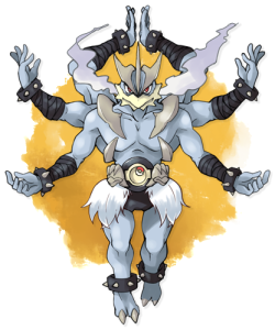 wickedweavile:  TWO FAKE MEGA-MACHAMP DESIGNS!