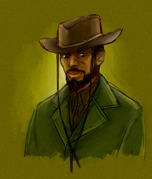edithottilia:  OH DJANGOOOOOAll my art is super dull rn I’m so sorryI’m trying to doodle myself out of art block 