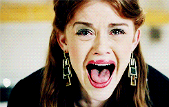ashleywbenson:  “It literally makes me want to scream”Okay, then scream. Lydia scream!  