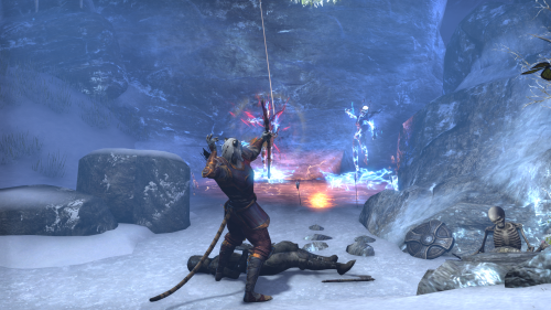 The Chill Hollow in Eastmarch - icy and beautiful.