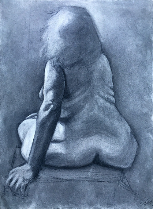 Work from my life drawing class