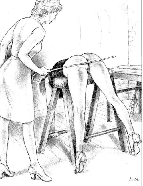 Love trestle pictures…. love to use one, or take a good strapping or caning over one!