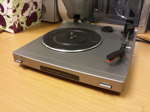 Sony PS-J20 Micro Stereo Turntable System, 2000