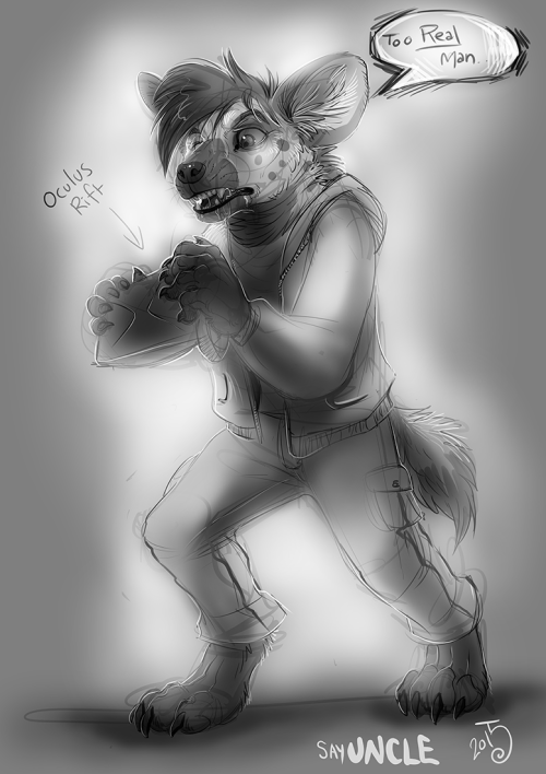 saykitty:  Sketch Commission for   Zuzulf on FA