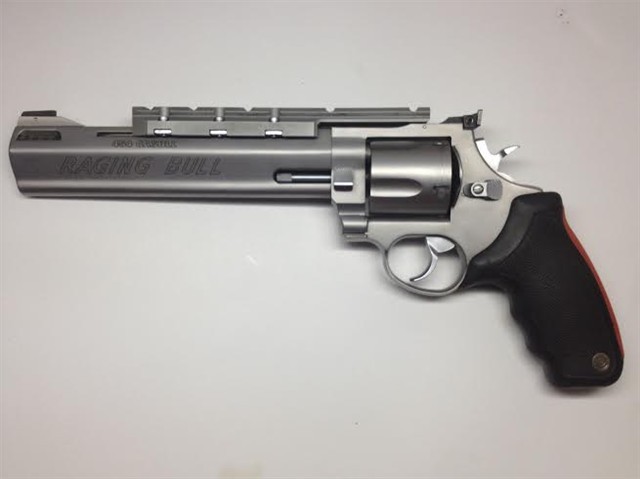 gunrunnerhell:  Raging Bull 454 A large framed revolver from Taurus, the .454 chambered