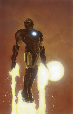 extraordinarycomics:  Iron Man by Travis Charest.