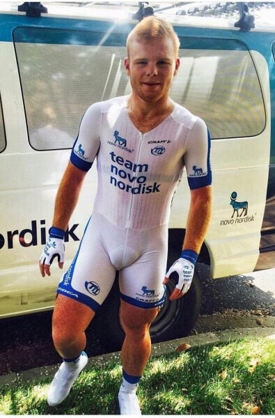 Follow me for more hot guys in lycra, spandex, and other sports gear