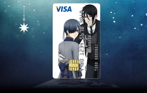 funtomscandy:  Visa x Kuroshitsuji ~Book of Circus~ collaboration
