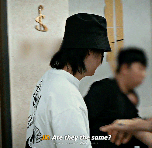 Jungkook Calling Yoongi His Twin Because They Are Wearing The Same T-shirts (cr. Taee)