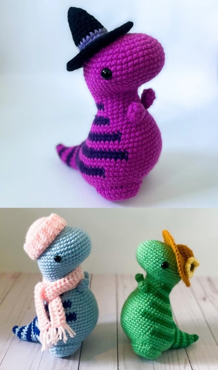 sosuperawesome:Plushies / PatternsCute Cuddles Crochet on Etsy 