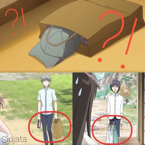 Help! This is confusing me so much! &gt;&lt; In FB anime and manga Yuki goes and collects To